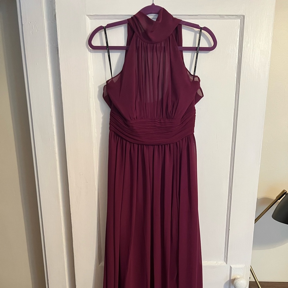 Bill Levkoff, size 8, sangria color